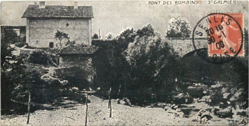 St. Galmier - Mini postcard
