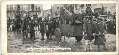 Compiegne - Mini postcard