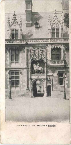 Chateau de Blois - Mini postcard