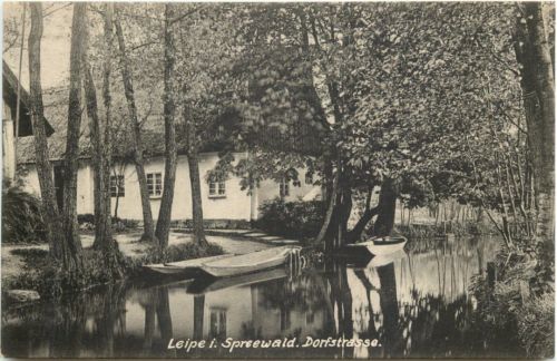 Leipe im Spreewald Dorfstrasse
