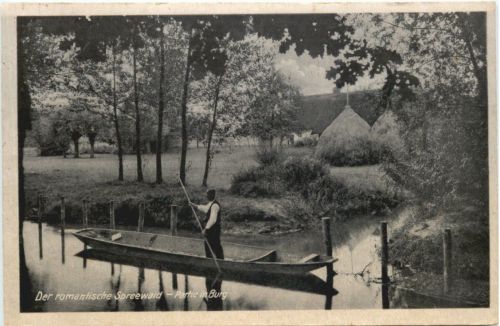 Spreewald - Partie in Burg