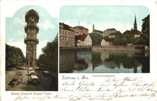 Löbau in Sachsen - Funkenburgteich