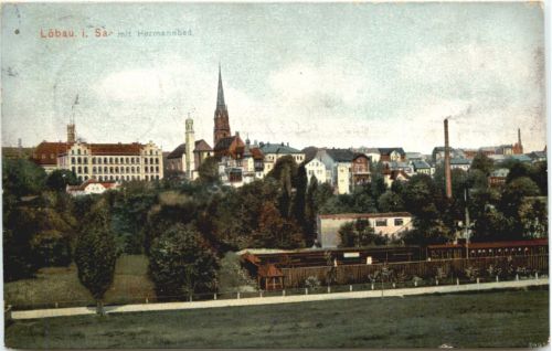 Löbau in Sachsen mit Hermannbad