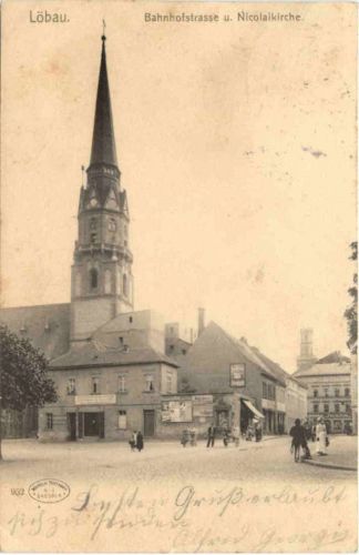 Löbau in Sachsen - Bahnhofstrasse