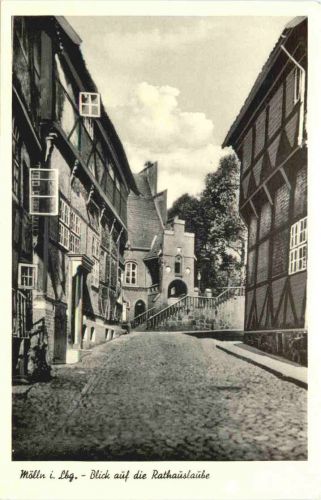 Mölln - Blick auf die Rathauslaube