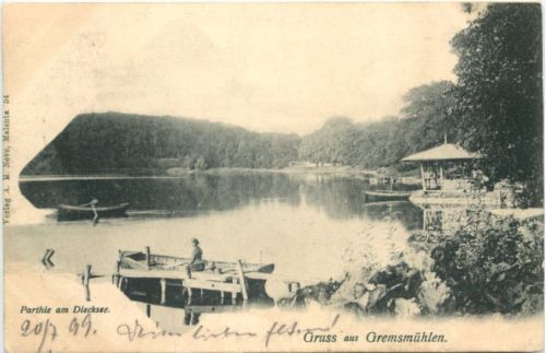 Gremsmühlen - Parthie am Diecksee