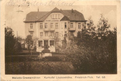 Malente-Gremsmühlen - Kurhotel Louisenhöhe
