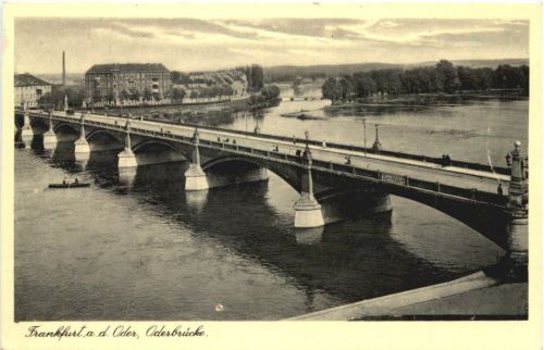 Frankfurt Oder - Oderbrücke