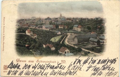 Gruss aus Schweinfurt am Main