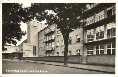 Schweinfurt am Main - Städt Krankenhaus