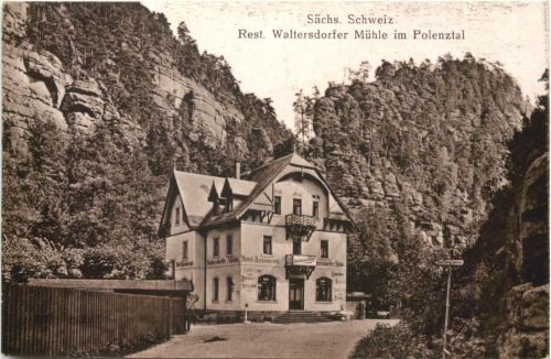 Waltersdorfer Mühle im Polenztal