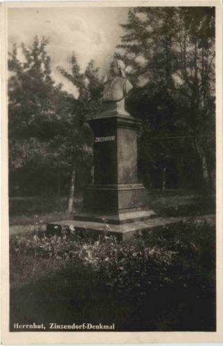 Herrnhut - Zinzendorf Denkmal