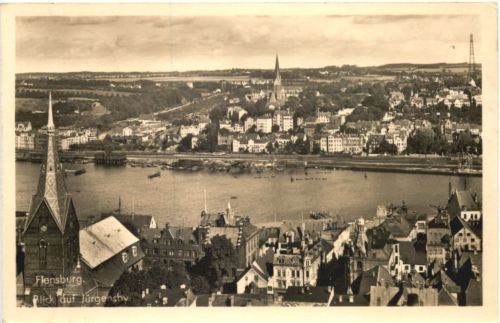 Flensburg - Blick auf Jürgensby