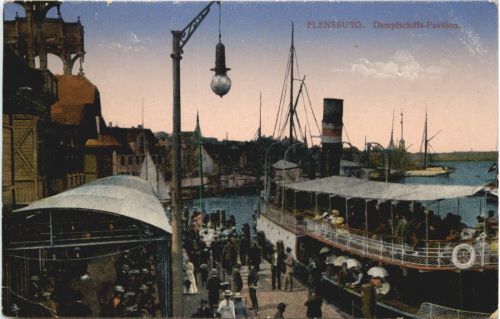 Flensburg - Dampfschiffs Pavillon