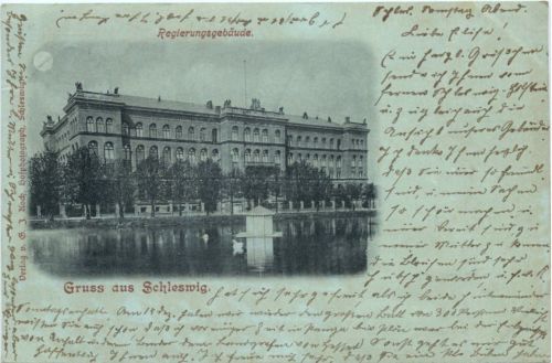 Gruss aus Schleswig - Regierungsgebäude
