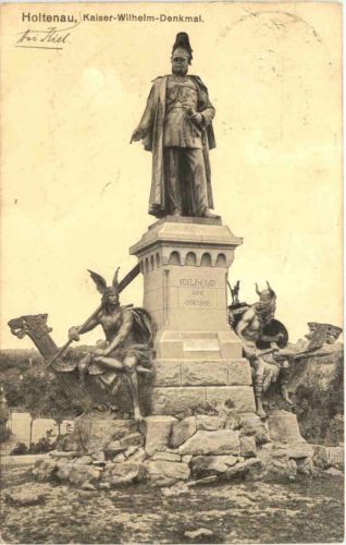 Kiel - Holtnau - Kaiser Wilhelm Denkmal