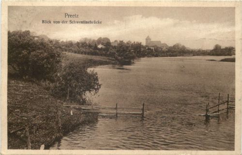 Preetz - Blick von der Schwentinebrücke