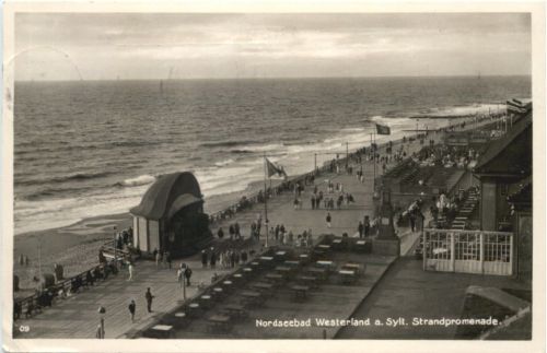 Westerland auf Sylt - Strandpromenade
