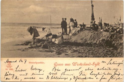 Gruss aus Westerland auf Sylt