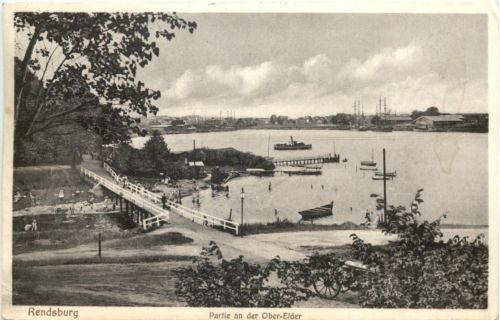 Rendsburg - Partie an der Ober Eider