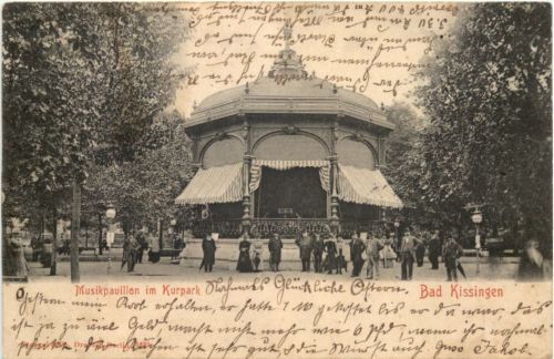 Bad Kissingen - Musikpavillon im Kurpark