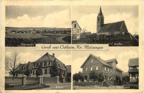 Gruß aus Ostheim - Krs. Melsungen