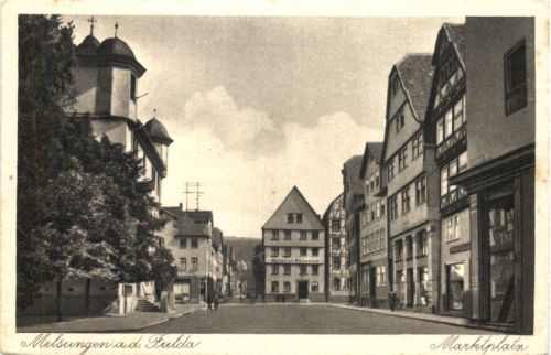 Melsungen an der Fulda - Marktplatz