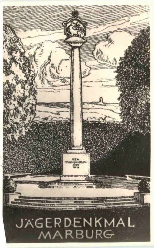 Marburg - Jägerdenkmal