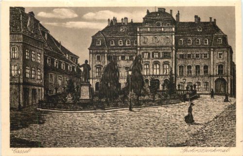 Kassel - Spohr Denkmal