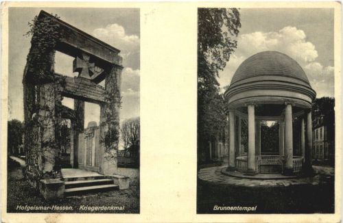 Hofgeismar - Kriegerdenkmal