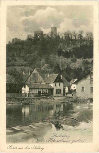 Gruss aus dem Solling - Krakenburg Helmarshausen