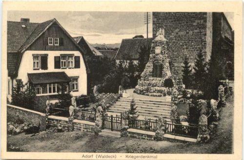 Adolf Waldeck - Kriegerdenmal
