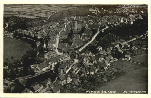 Wolfhagen Fliegeraufnahme