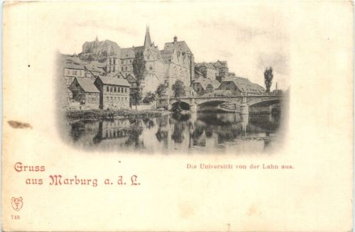 Gruss aus Marburg an der Lahn