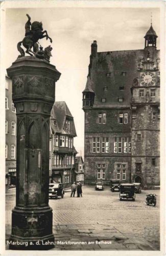 Marburg an der Lahn - MArktbrunnen