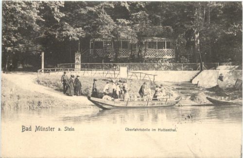 Bad Münster am Stein - Überfahrtstelle im Huttenthal