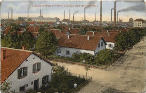 Ludwigshafen am Rhein - Kolonie der Anilinfabrik