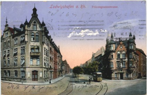 Ludwigshafen am Rhein - Prinzregentenstrasse