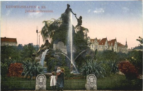 Ludwigshafen am Rhein - Jubiläumsbrunnen