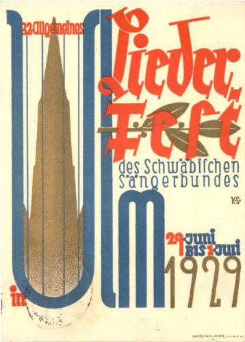 Ulm - Liederfest 1929