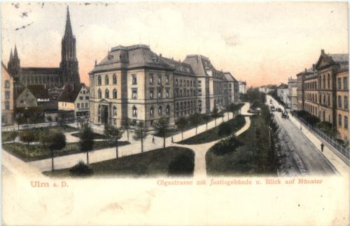 Ulm an der Donau - Olgastrasse