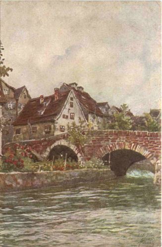Ulm an der Donau - Häuslesbrücke