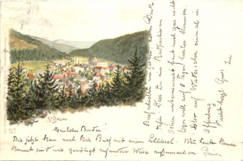 St. Blasien - Litho