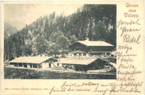 Gruss aus Valepp - Forsthaus