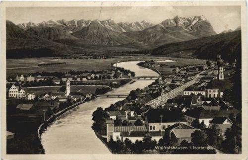 Wolfratshausen im Isartal