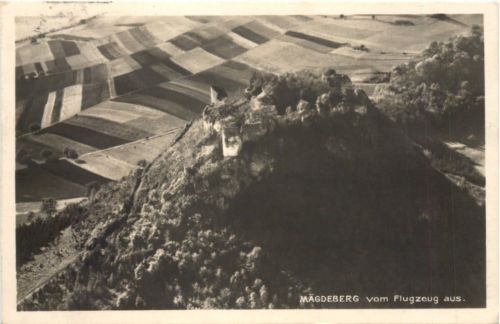 Mägdeberg vom Flugzeug