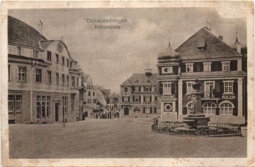 Donaueschingen - Rathausplatz