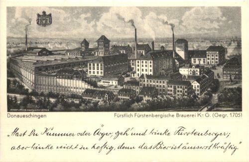 Donaueschingen - Fürstenbergische Brauerei