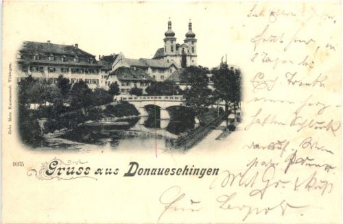 Gruss aus Donaueschingen
