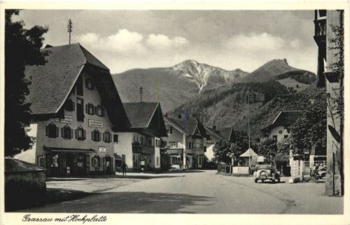 Grassau mit Hochplatte